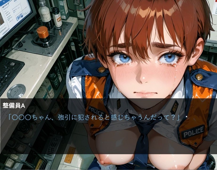 『5分でヌケるデジタルエロストーリー  汎用人型作業機械の女性搭乗員が肉便器に堕ちるまで』 - サンプル画像 3