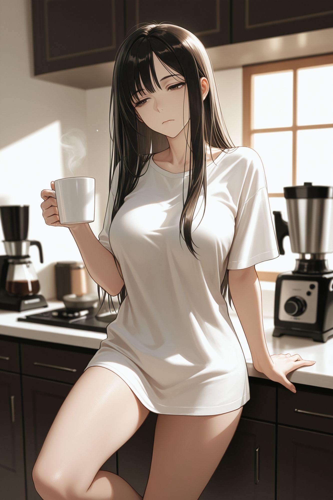 昼はWebデザイナー、夜はキャバ嬢――26歳 日和の日常【BGM付きフォトストーリー】 - サンプル画像 2