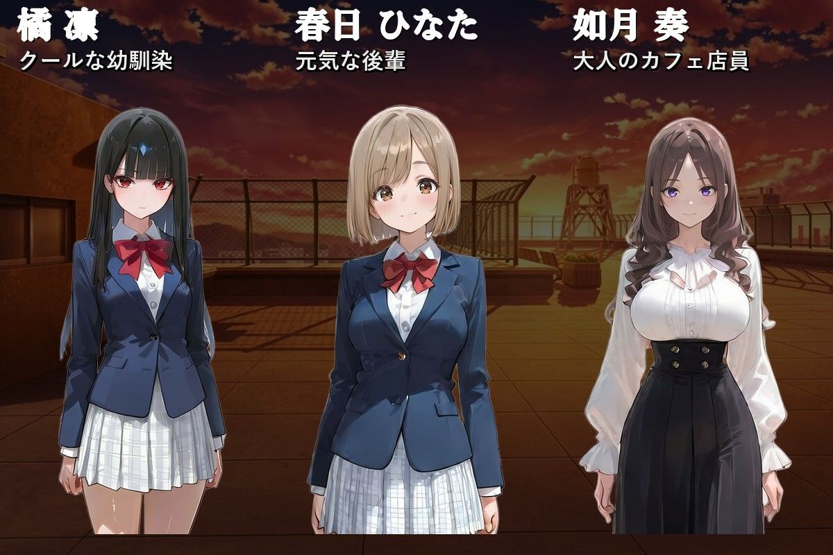 いつか終わる朝に君と - サンプル画像 2