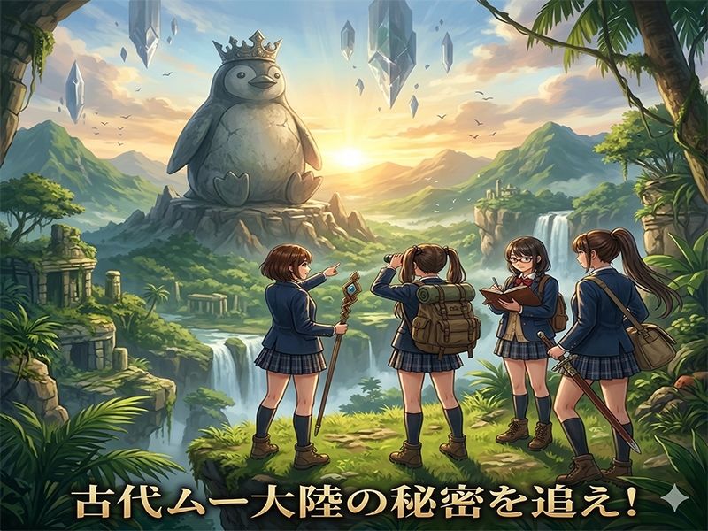 ムー大陸ビッグバンペンギン【完全版】 - サンプル画像 1