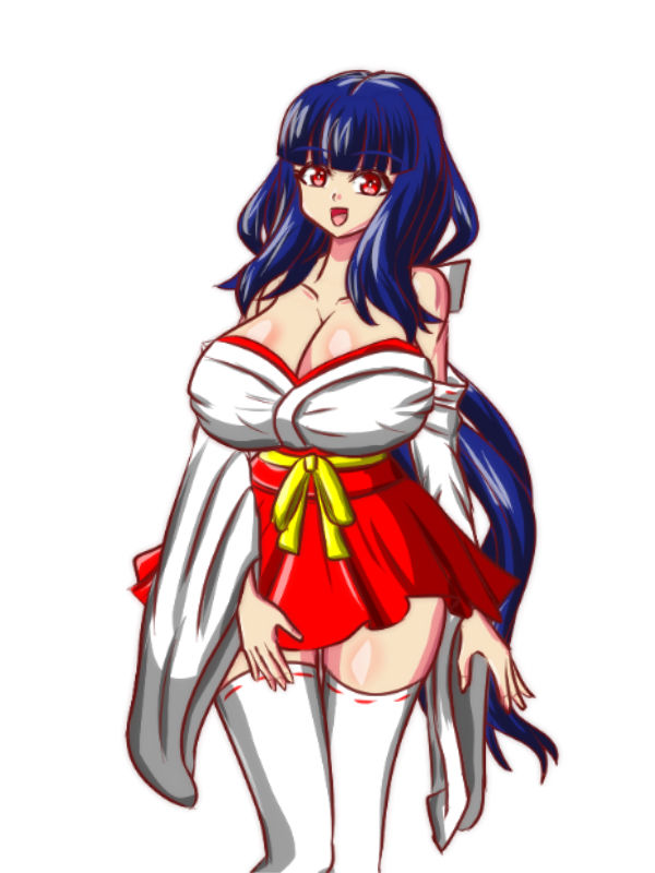 Live2D「母乳巫女孕ませ姉妹丼」幼馴染のJK巨乳巫女が金持ちのバカ息子に寝取られないように妊娠孕ませるハーレムエロゲー - サンプル画像 8