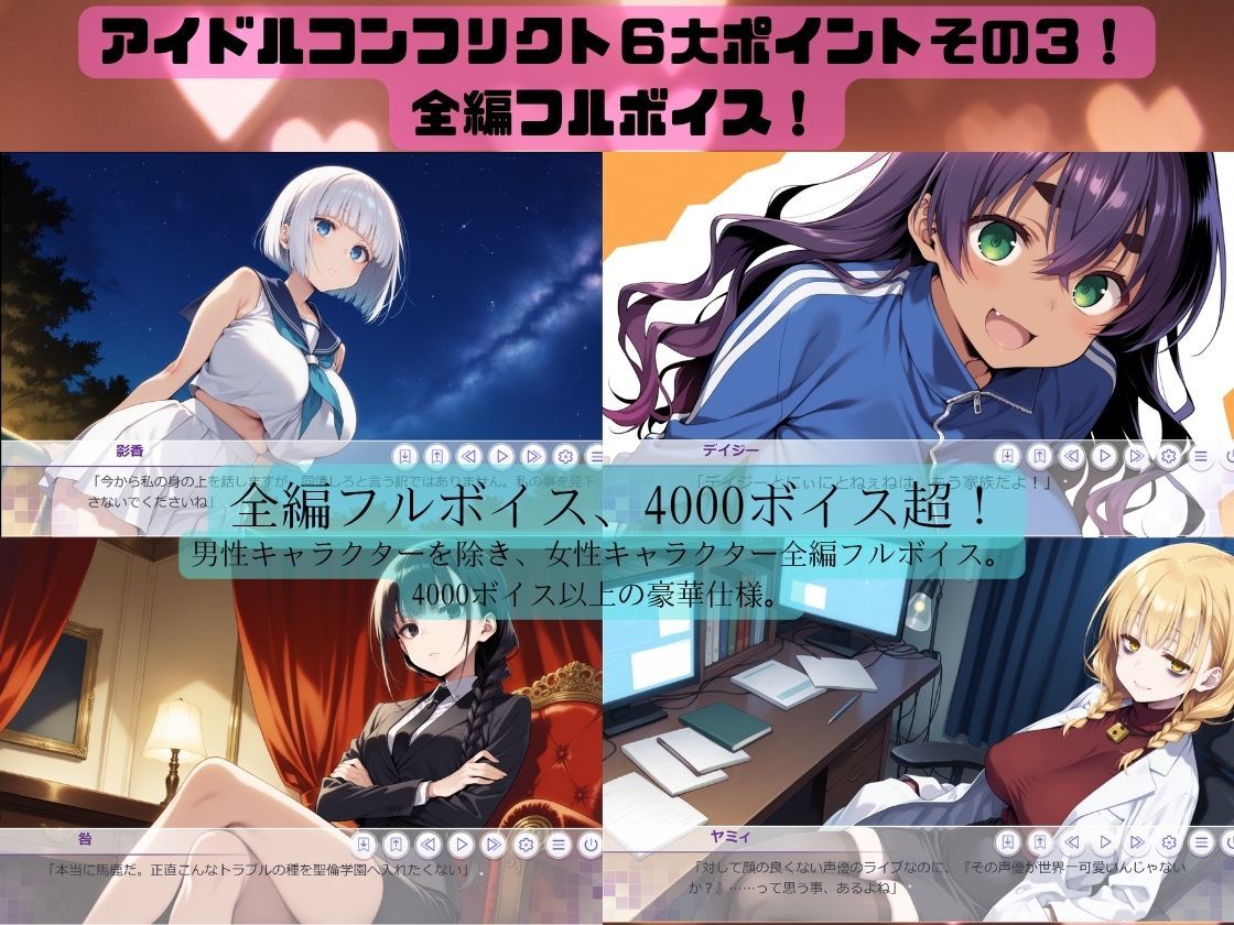 IDOL CONFLICT 星に希求が届くまで - サンプル画像 5
