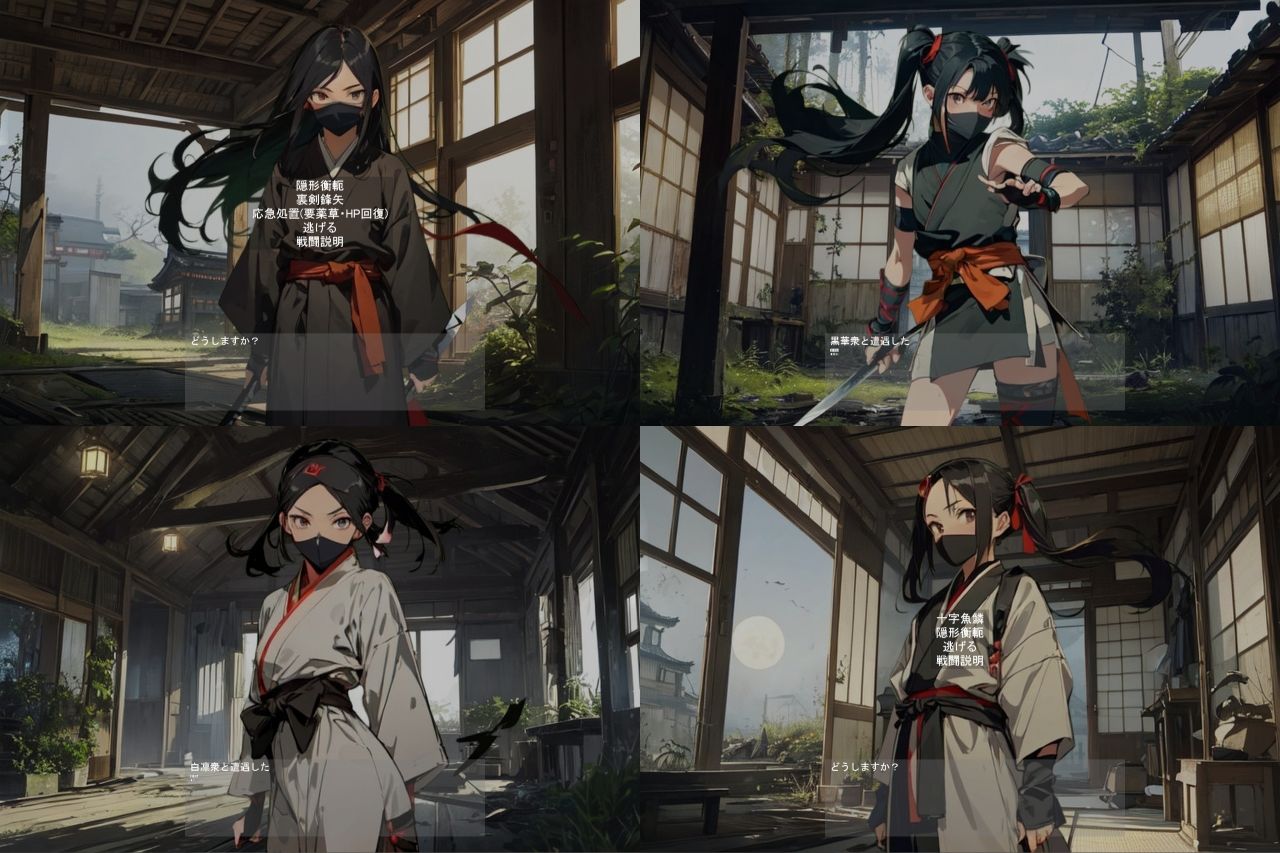女忍惨戯伝 - サンプル画像 2