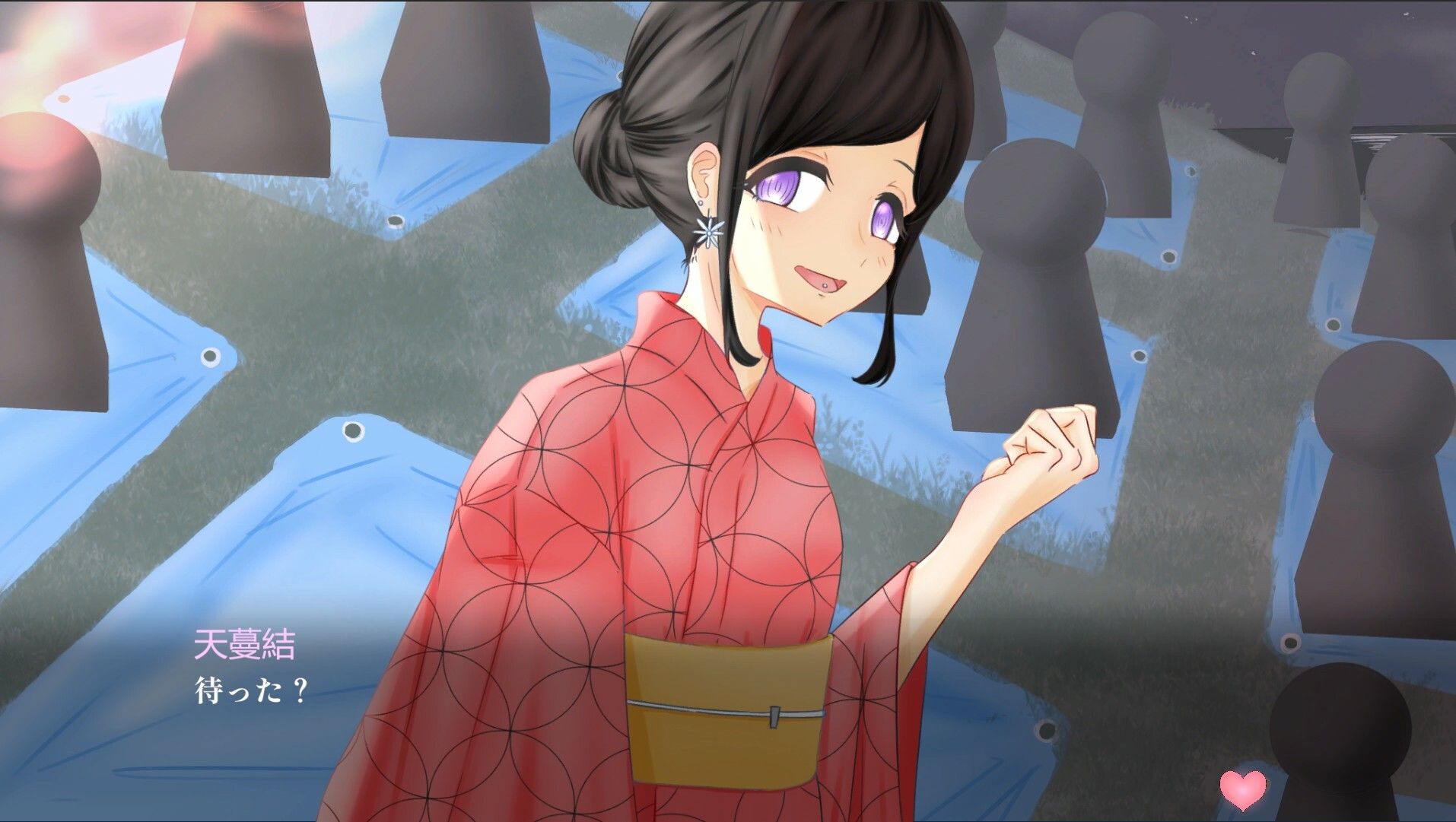無垢な天蔓さんは嬌声を我慢しない〜花火大会編〜 - サンプル画像 1