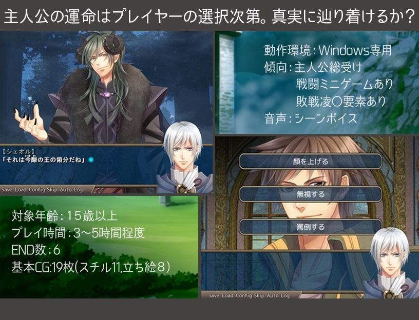 感動×凌●！BLアドベンチャーゲーム完全パック【魔法学校の先生/本編＋FD＋ボイスドラマ/敗戦凌●要素あり/旧作おまとめ版】 - サンプル画像 7