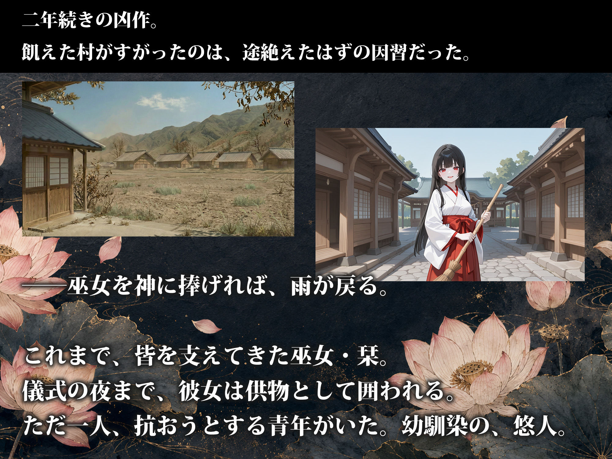 雨乞イノ巫女 - サンプル画像 2