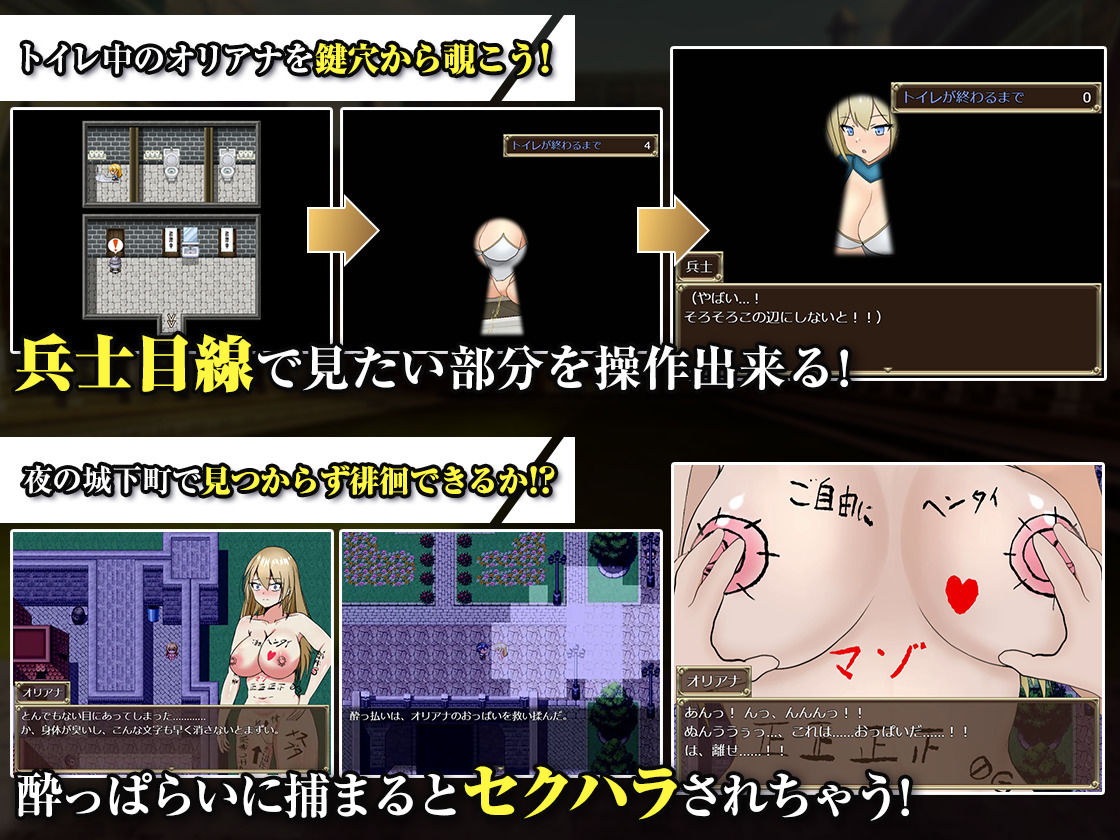 王国の勇騎士オリアナ - サンプル画像 4