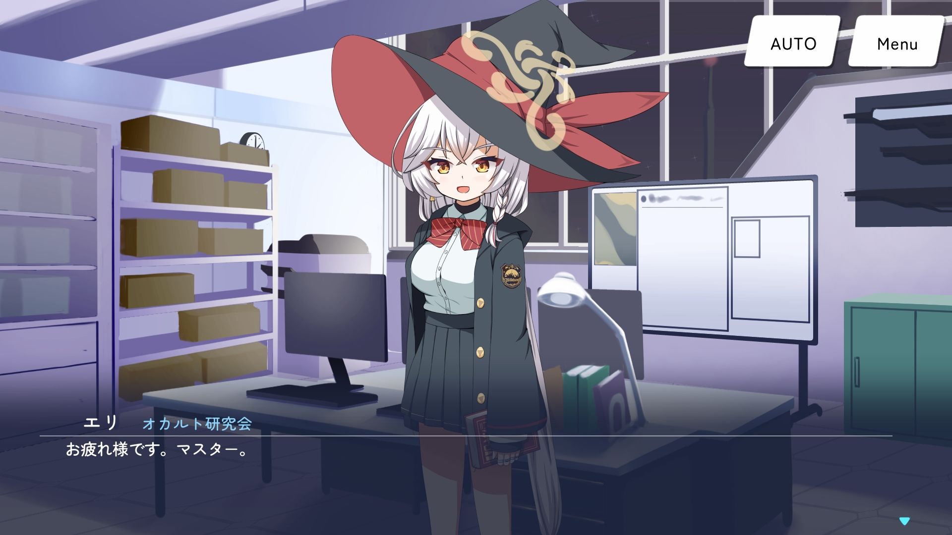 シャーレの特別当番with白尾エリ - サンプル画像 3