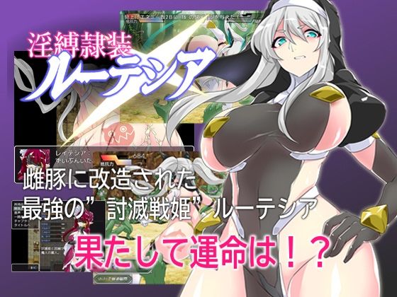 淫縛隷装ルーテシア - サンプル画像 1