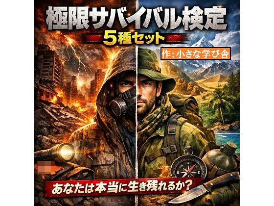 極限サバイバル検定5種セット 〜あなたは本当に生き残れるか？〜