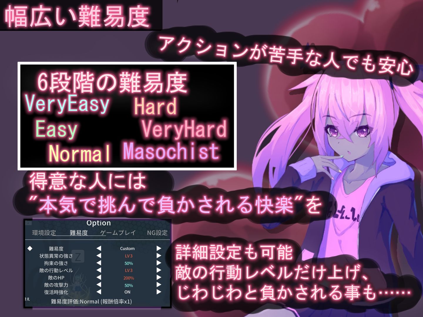 ティリシア -男の娘が状態異常でハメられ犯●れるアクションゲーム- - サンプル画像 5