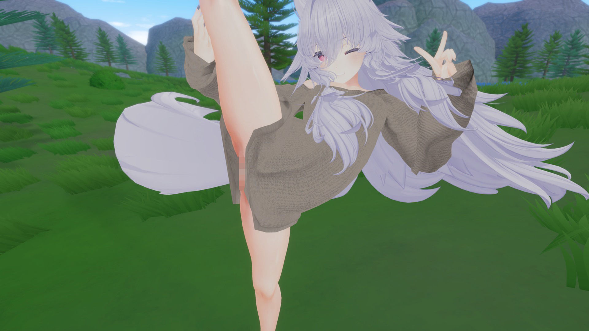 えっちなアバターで遊ぶやつ3D - サンプル画像 1