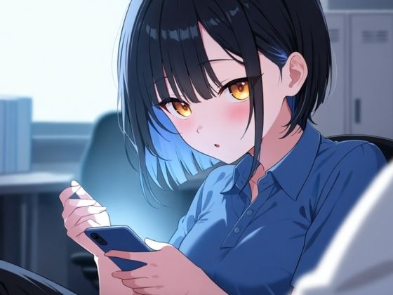 耳元の支配者 〜静かな同僚は快楽のASMR配信者だった〜 - サンプル画像 4