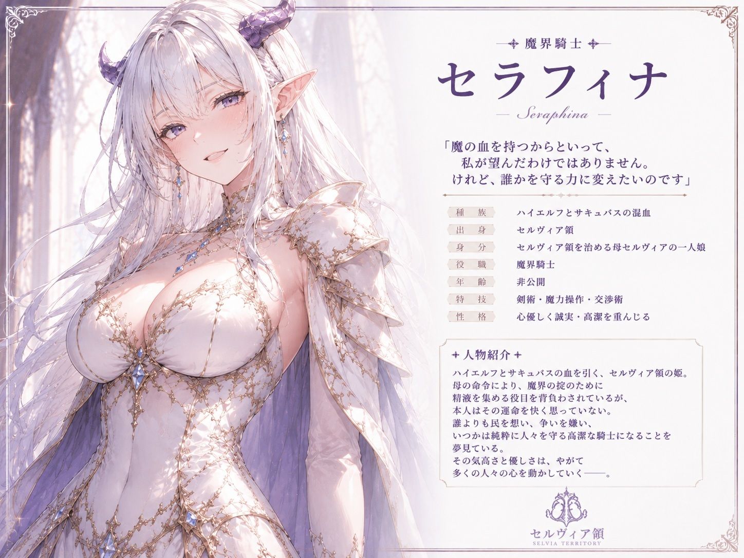 変態スライムと精液回収戦線 〜セラフィナ様、これは任務です〜 - サンプル画像 1