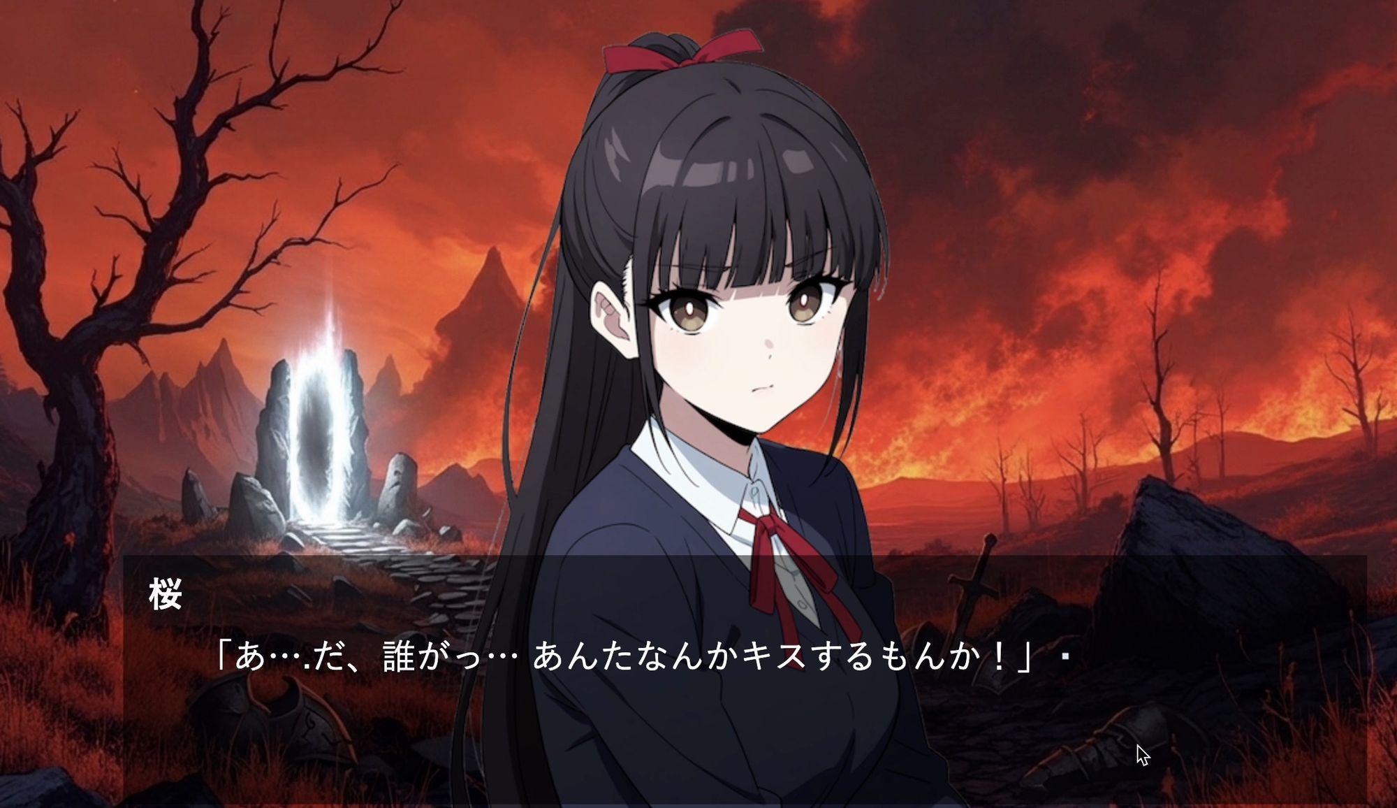 『獄門ループvol.3 〜絶対敗北の孕ませNTRゲーム。義父の巨大肉棒に開発済みの親友と、牝に堕ちる強気な幼馴染〜【フルボイス動画フィニッシュ】』 - サンプル画像 2