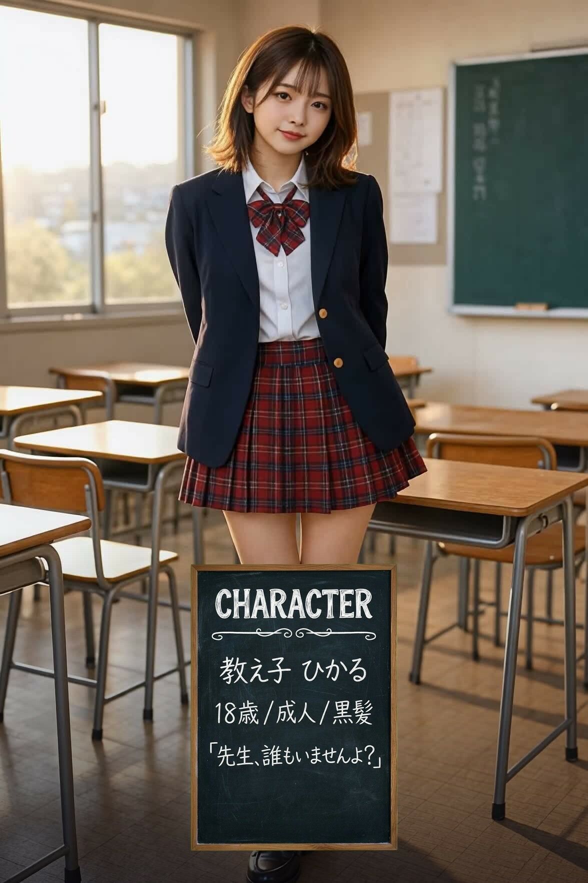 放課後、教え子と二人きりの教室で。 - サンプル画像 5