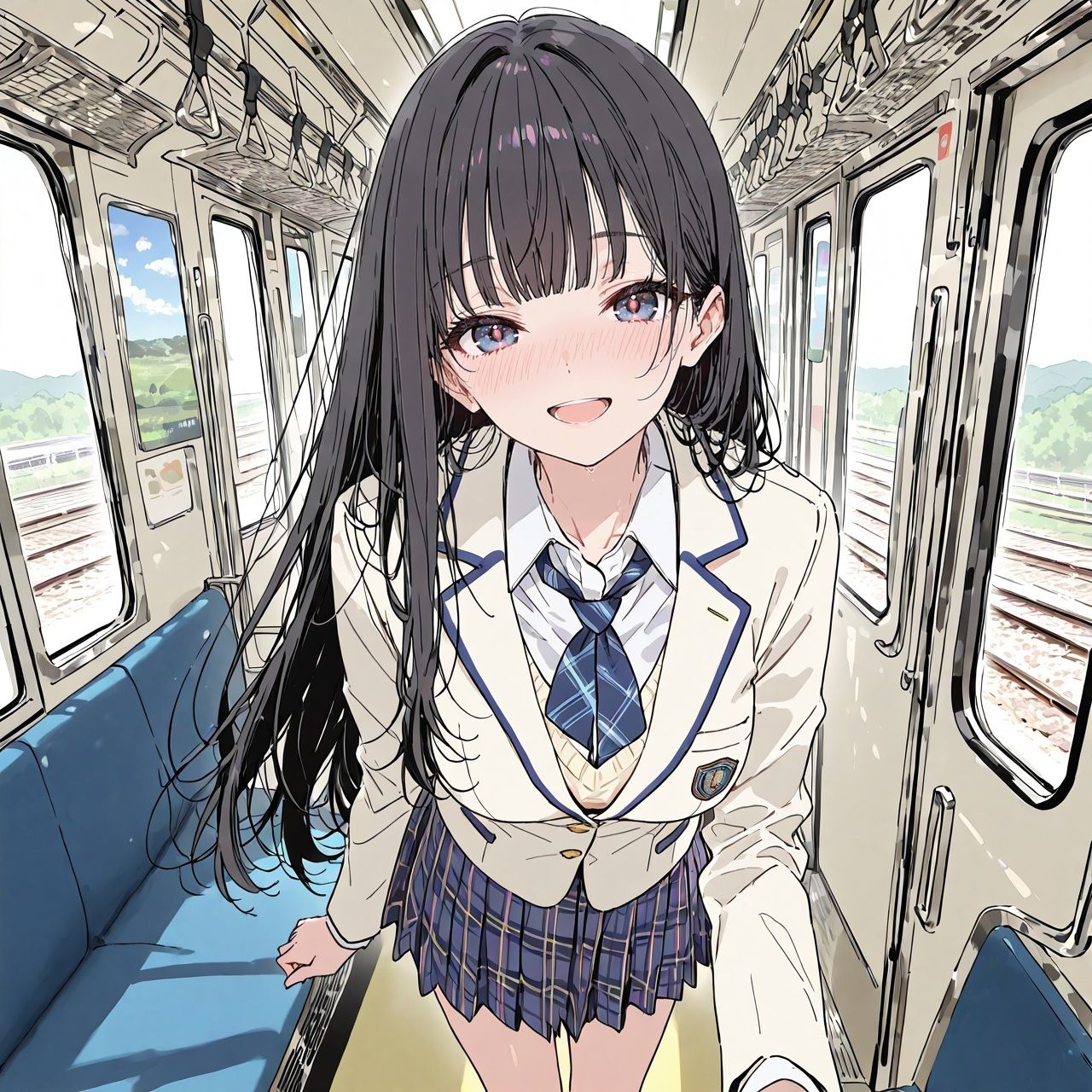 通勤電車じゃんけんバトルVOL.1 - サンプル画像 5
