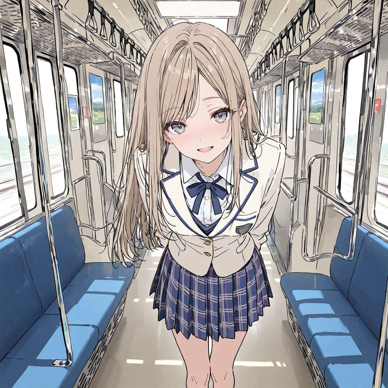 通勤電車じゃんけんバトルVOL.1 - サンプル画像 8