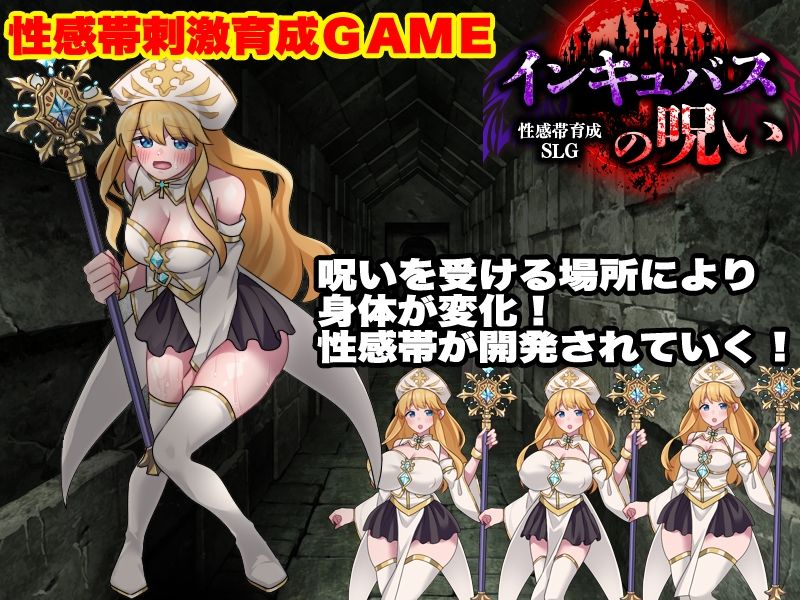 性感帯育成SLG  インキュバスの呪い - サンプル画像 1