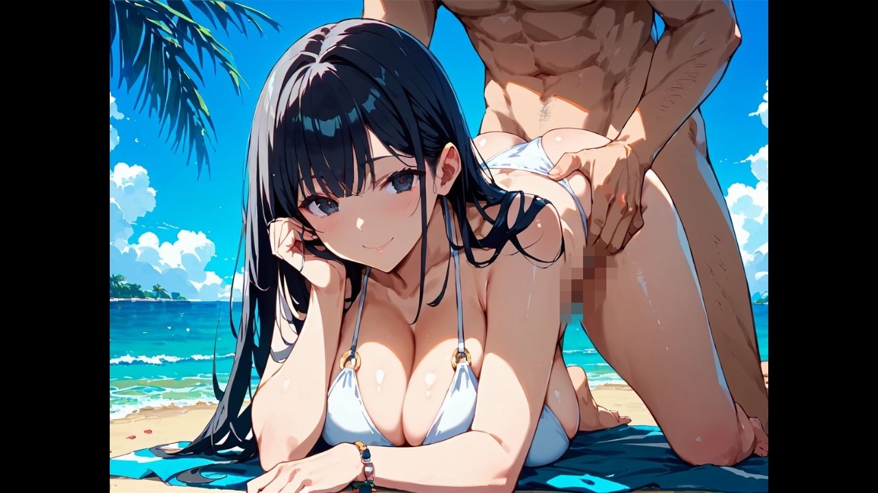 ナツイロ。〜爆乳水着おねえさん〜 - サンプル画像 10