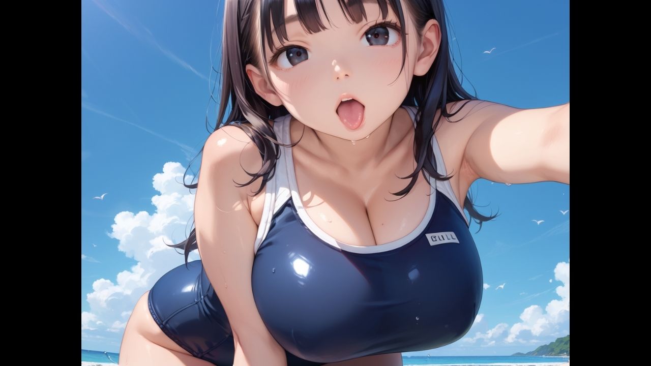スク水えちえち委員長。【たっぷりボリューム40枚！】 - サンプル画像 3