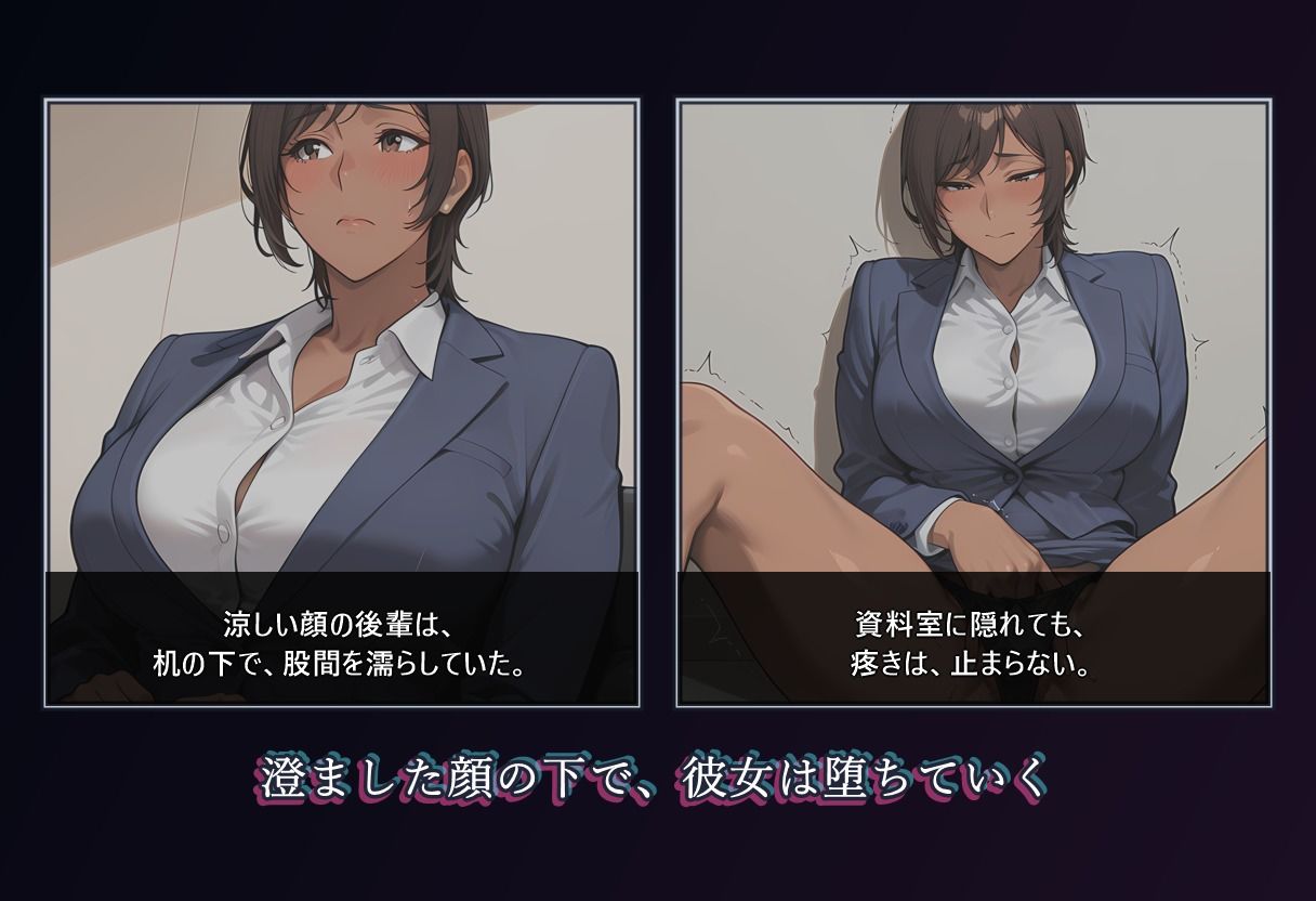 堕落のオフィス Vol.2 後輩編 - サンプル画像 4
