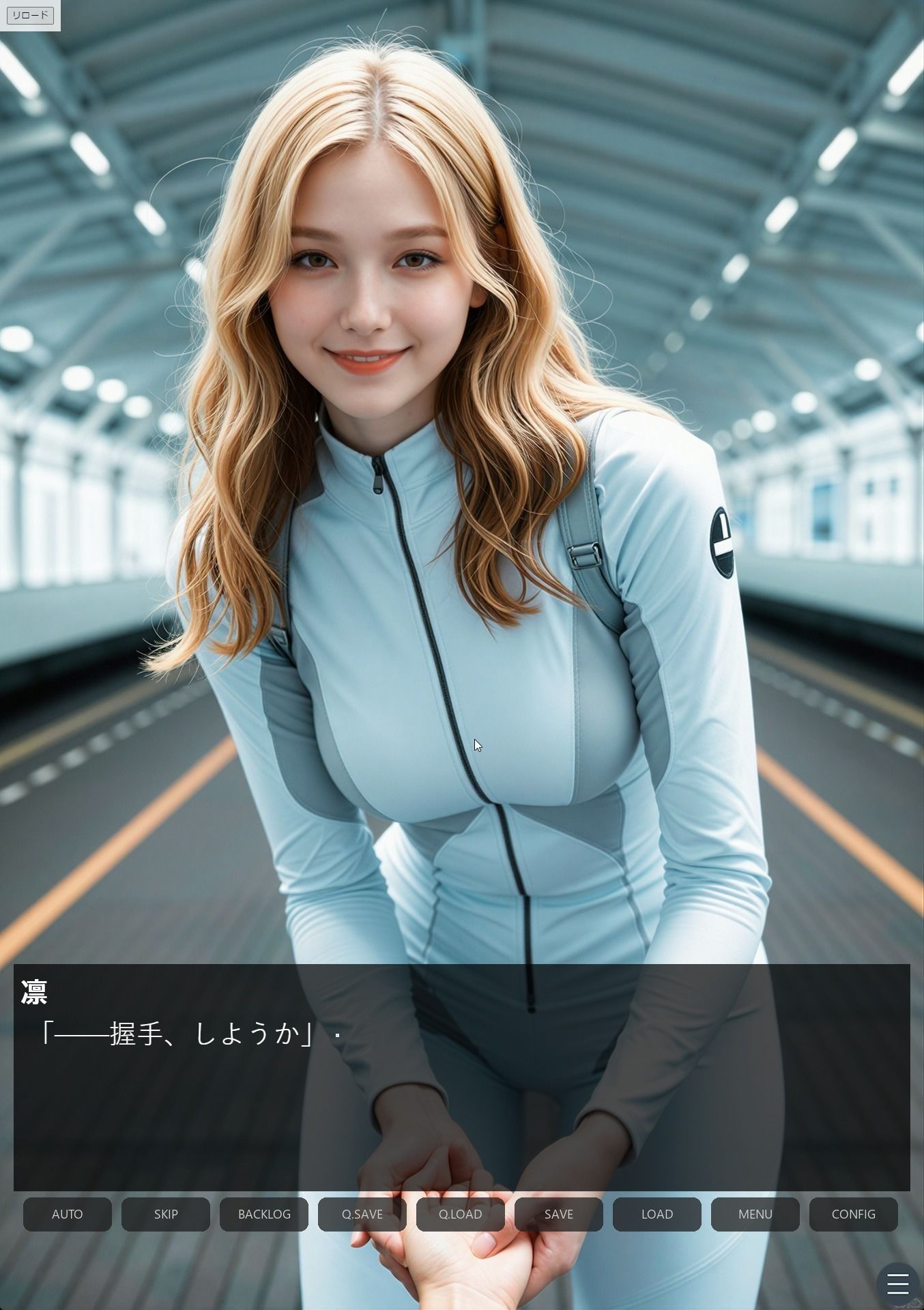 戦隊ヒロイン触手調教 〜黒霧村・堕ちない女ほど高く売れる〜＜ノベルゲーム＞（実写系） - サンプル画像 2