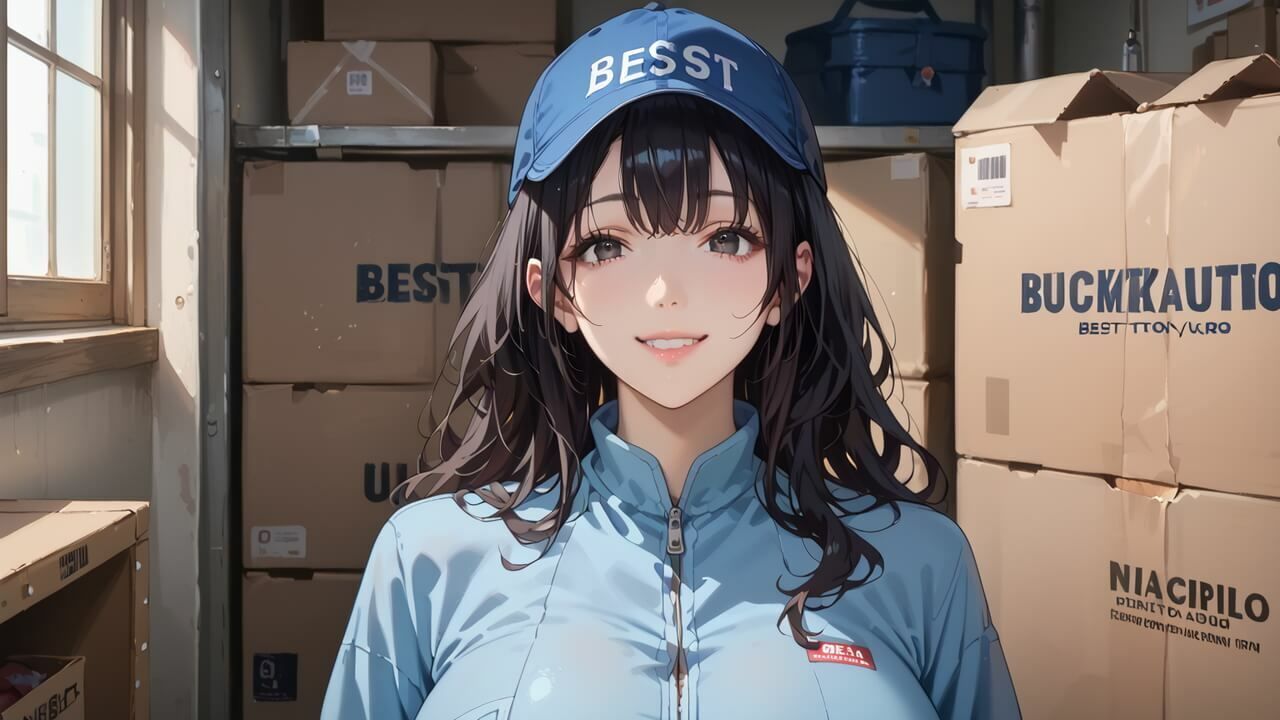 引っ越しやの甘い誘惑〜黒髪爆乳人妻・真奈美さんの中出しご奉仕〜 - サンプル画像 2