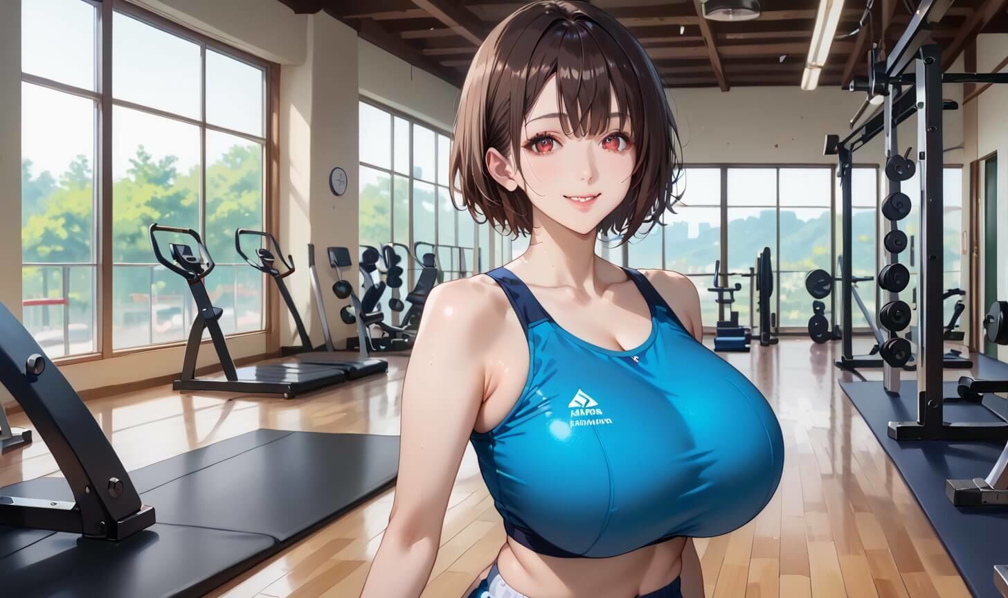 エロジム濃厚S○X〜ジムの特典はまさかの…〜 - サンプル画像 2