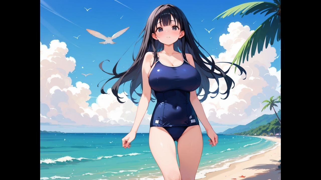 スク水幼なじみと真夏の恋。 - サンプル画像 1