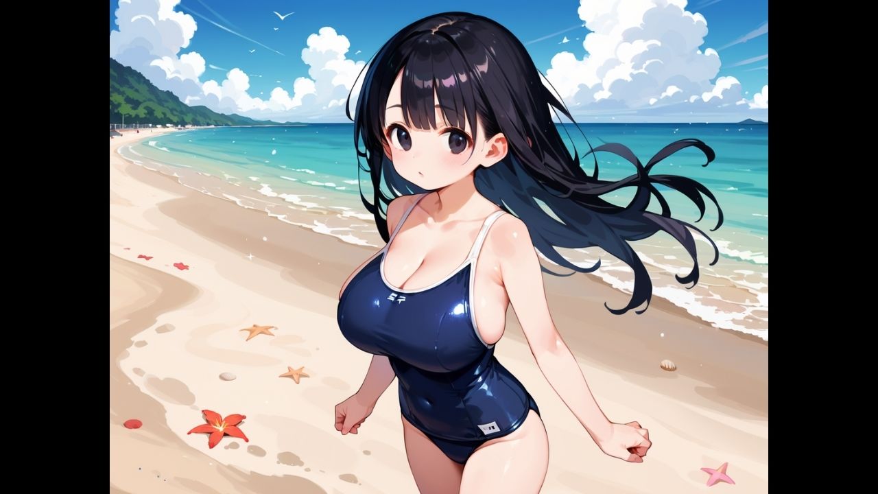 スク水幼なじみと真夏の恋。 - サンプル画像 2