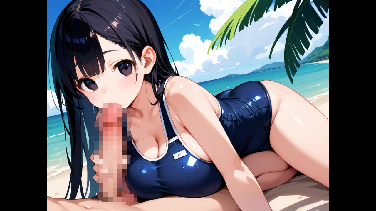 スク水幼なじみと真夏の恋。 - サンプル画像 6