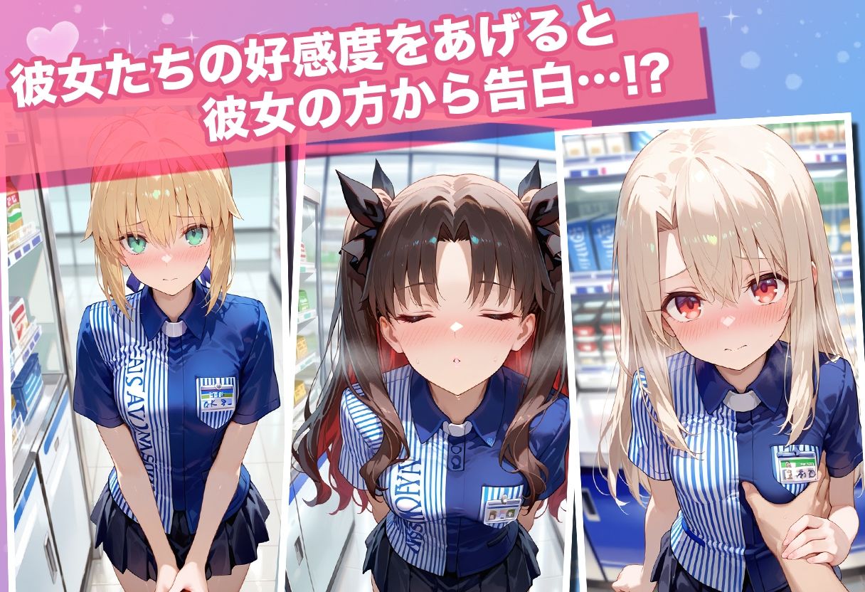 透視カメラ〜コンビニの秘密〜 セイバー・凛・イリヤ編 - サンプル画像 5