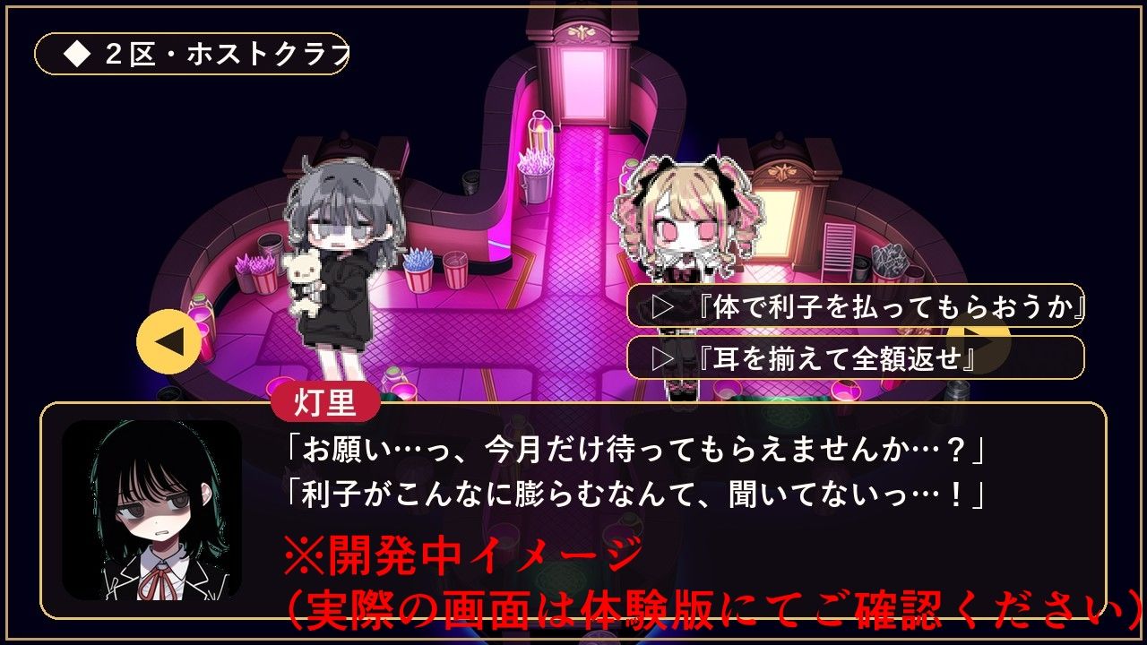 完済できない女たち― 闇金・裏色街・加害者経営RPG ― - サンプル画像 10