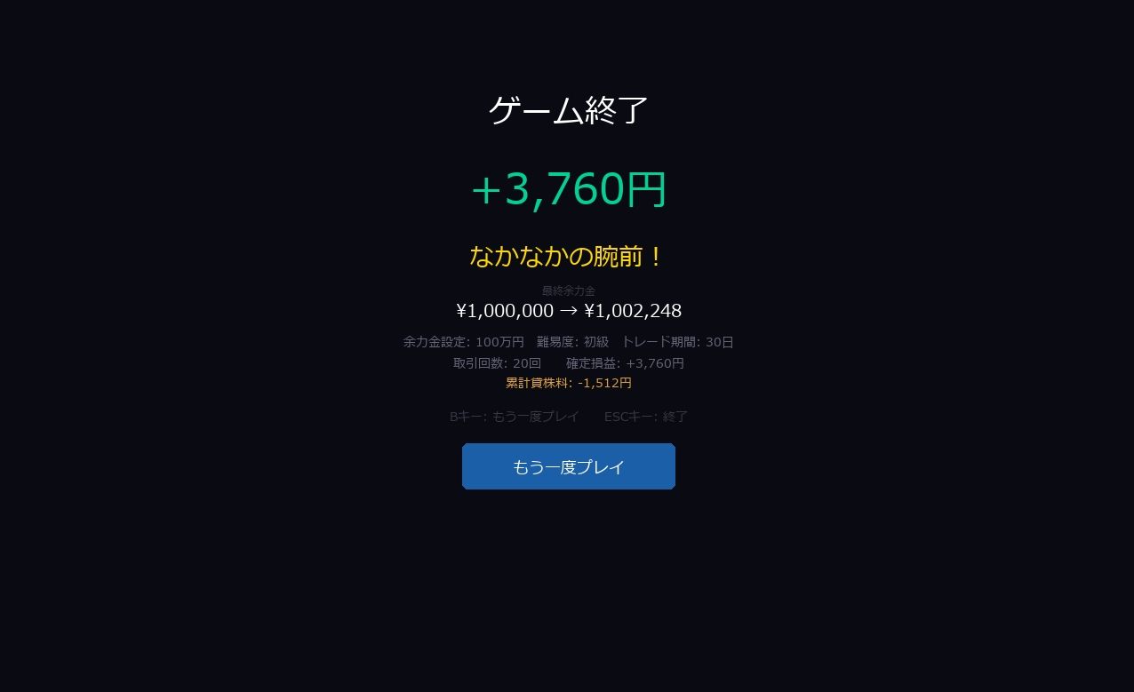 株トレードゲーム（長期版） - サンプル画像 3