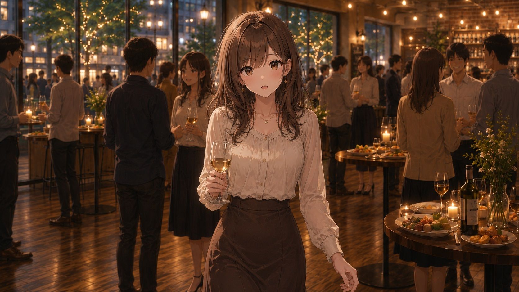 昔好きだった同級生と、同窓会の帰りに - サンプル画像 2