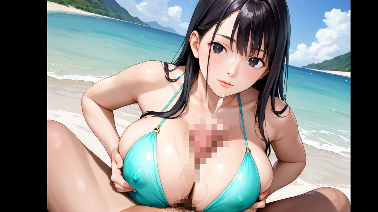 いとこのお姉さんとえちえち海水浴。 - サンプル画像 4