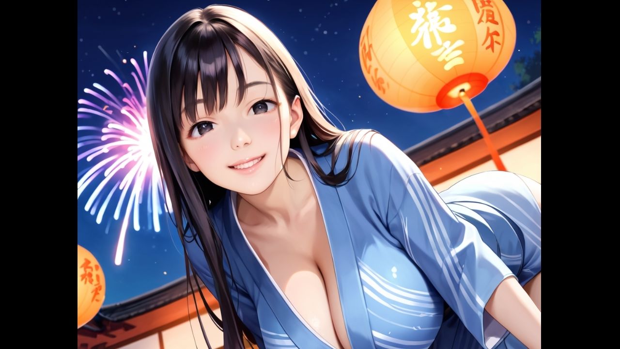 いとこのお姉さんとえちえち夏祭り。 - サンプル画像 1