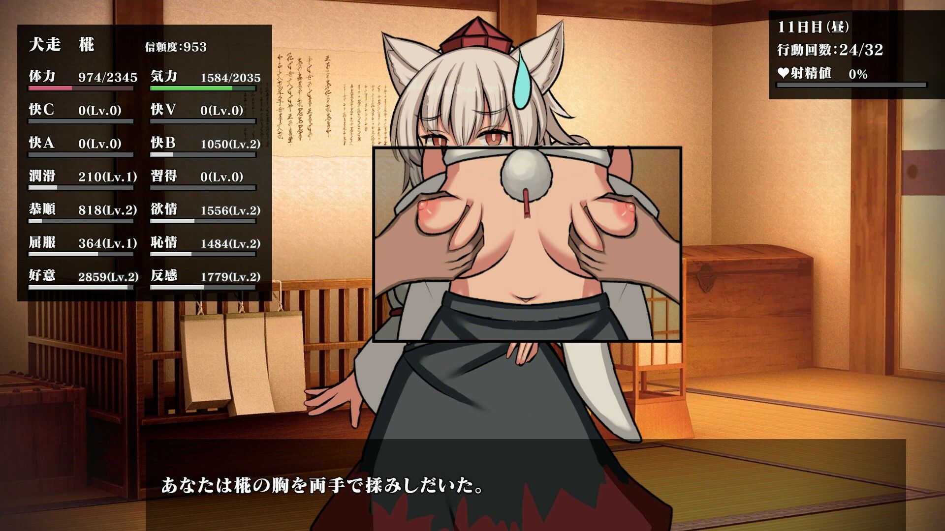 幻想娼館 -天狗の廓- - サンプル画像 1