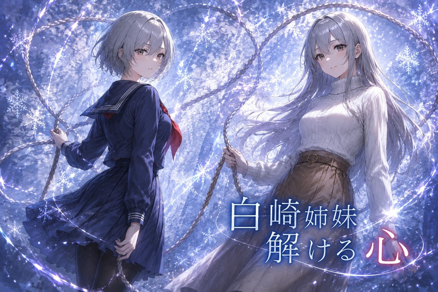 白崎姉妹、解ける心 - サンプル画像 1