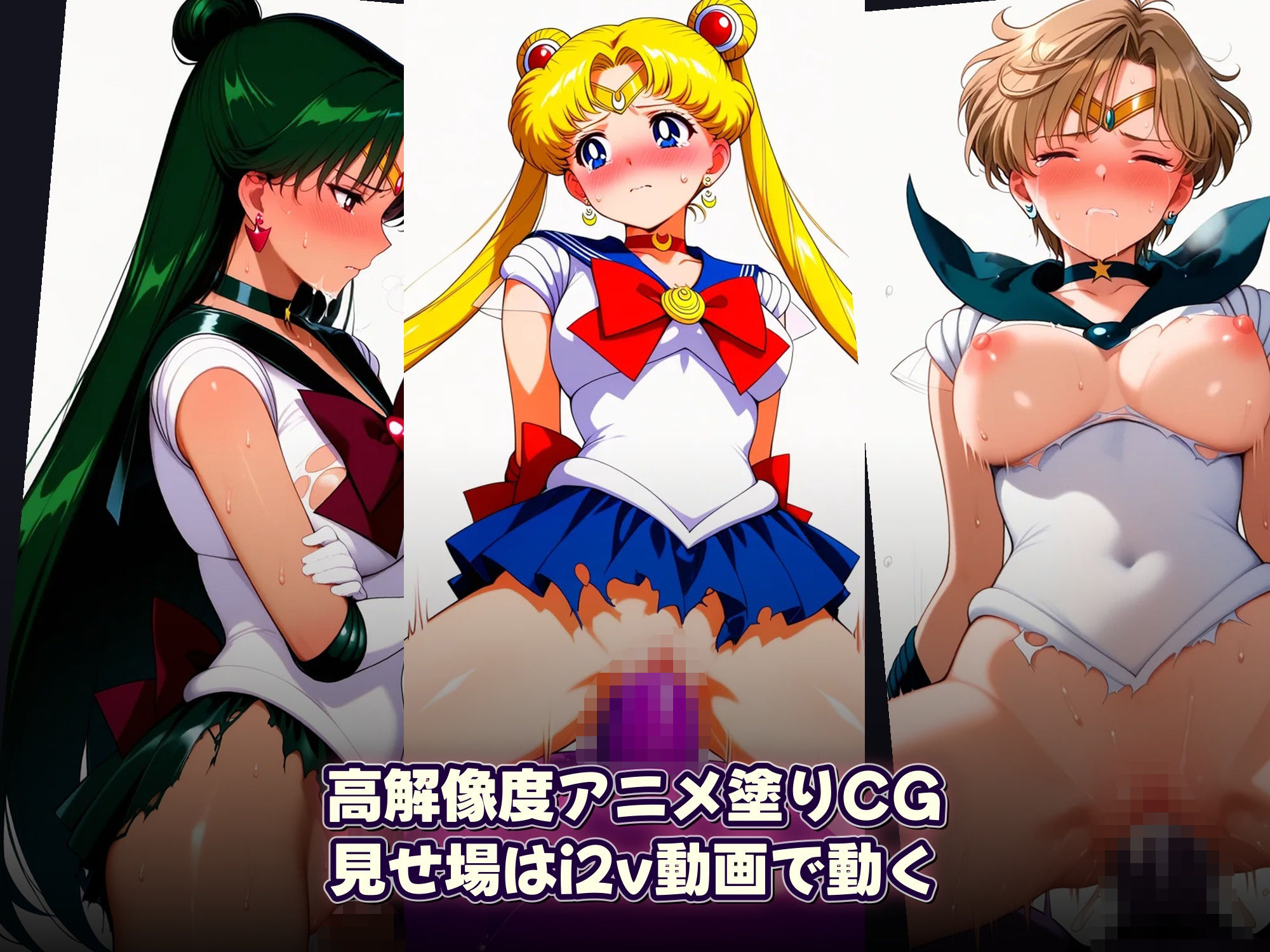 セーラーヒロインサバイバー 〜避けきれなければ、犯●れる〜 - サンプル画像 9