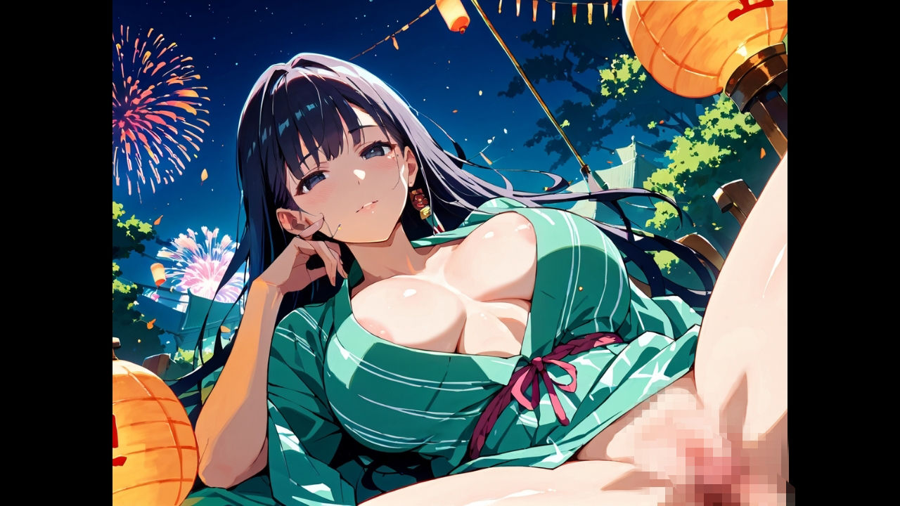 HANABI.〜爆乳着物おねえさん〜 - サンプル画像 5