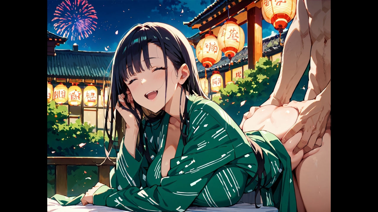 HANABI.〜爆乳着物おねえさん〜 - サンプル画像 10