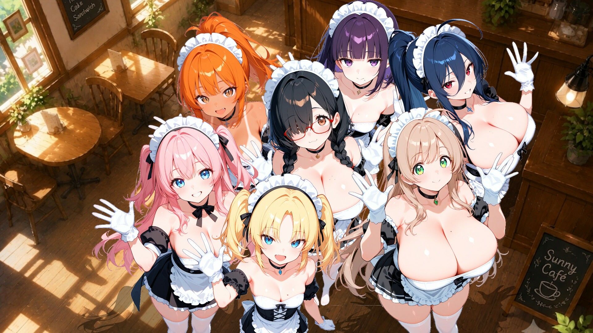 【メイドコスチューム編】うきうきブロック崩し桃色パラダイスVol1 - サンプル画像 6
