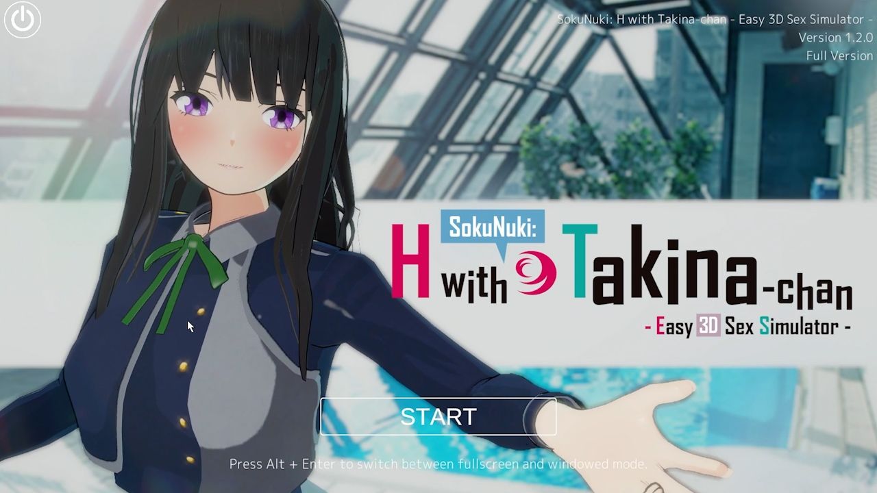 SokuNuki: H with Takina-chan - Easy 3D Sex Simulator - - サンプル画像 1