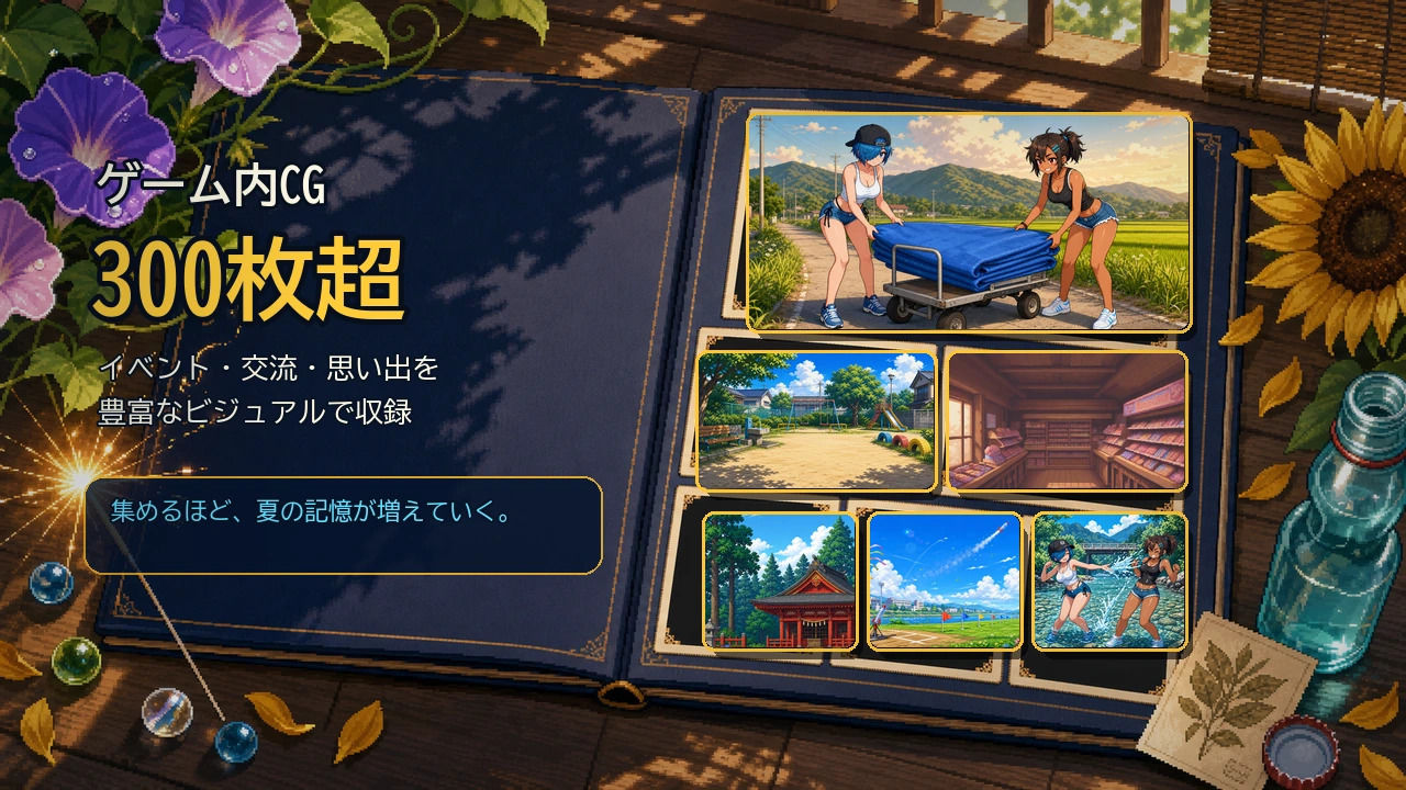 hot summer vacation - サンプル画像 3