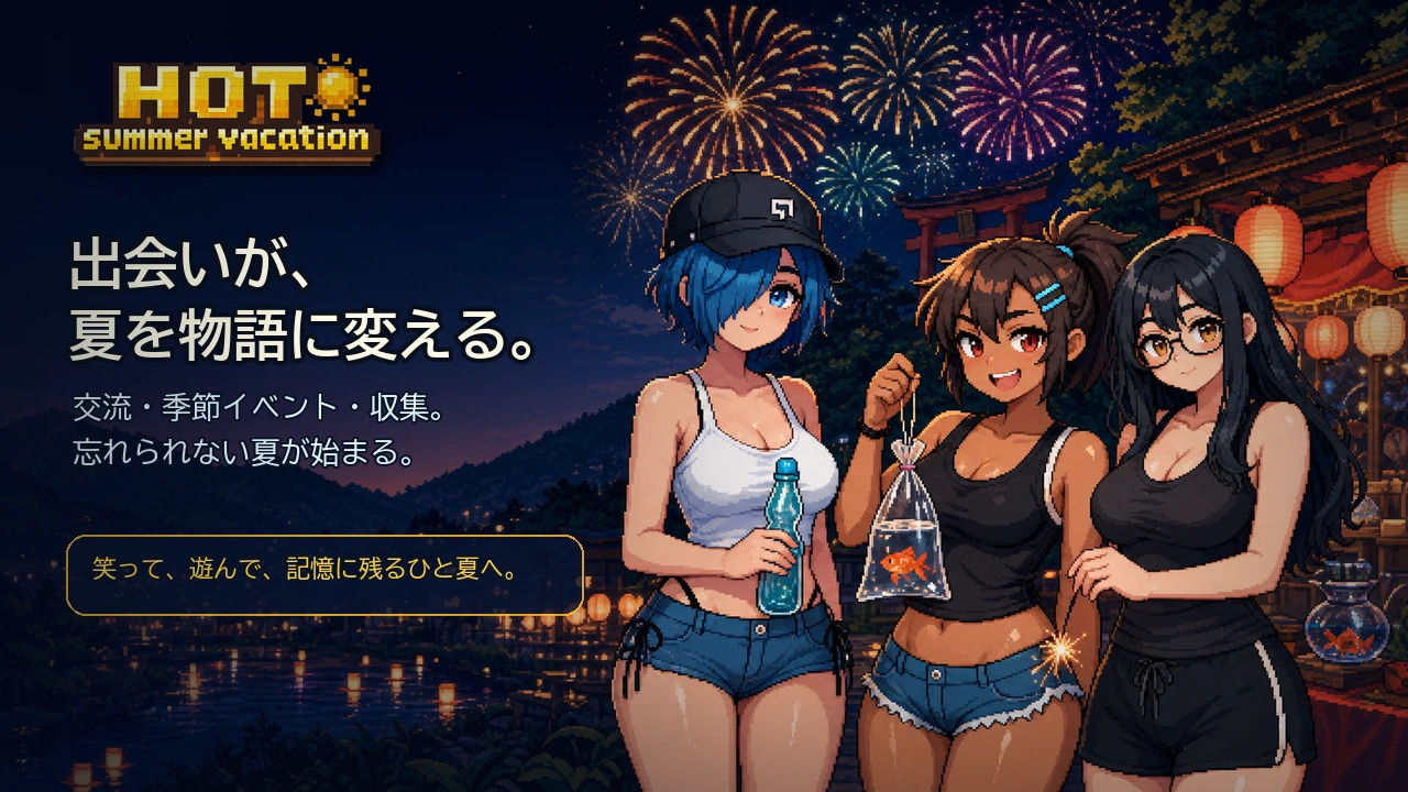 hot summer vacation - サンプル画像 6