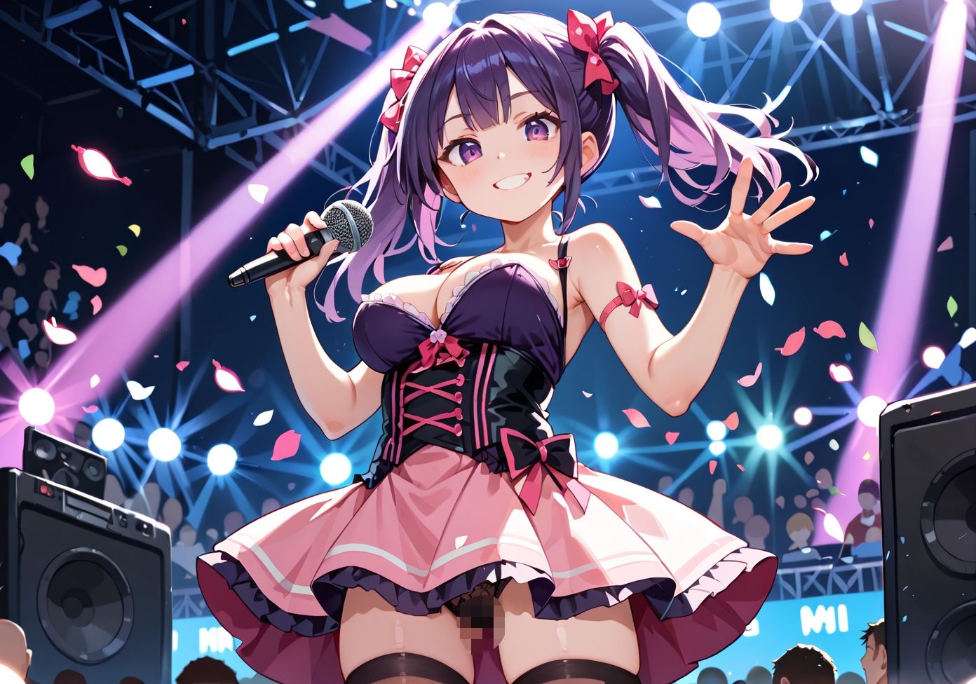 本日も満員御礼！恋愛禁止アイドルの「大好き」、本当の宛先は俺だけ - サンプル画像 1
