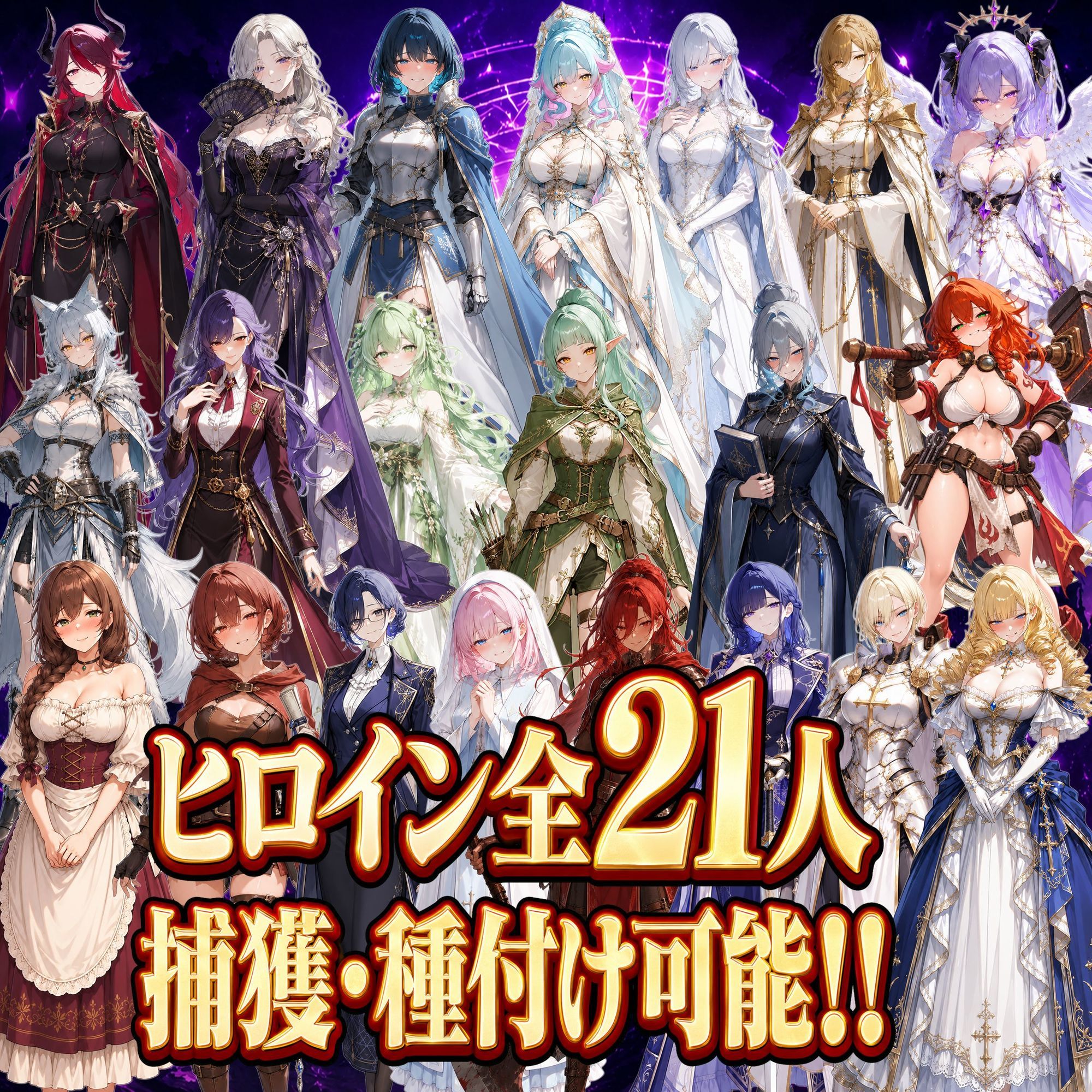 魔王サバイバー 転生サラリーマンの異世界種付け征服記 - サンプル画像 2