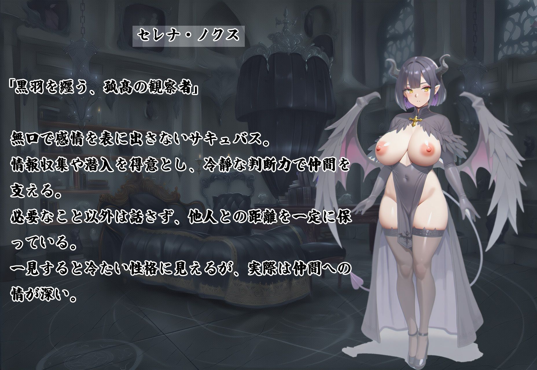 獣神サキュバス-四姉妹の宴- - サンプル画像 2